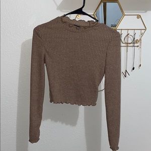 Long Sleeve Crop Top